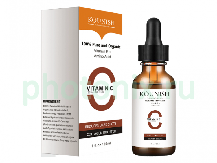 Отбеливающая сыворотка с витамином С "Vitamin C" 30мл Отбеливающая сыворотка с витамином С "Vitamin C" 30мл
