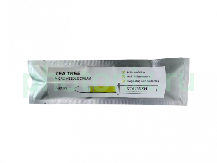 SPONGE CREAM гель со спикулами Tea Tree SPONGE CREAM гель со спикулами Tea Tree